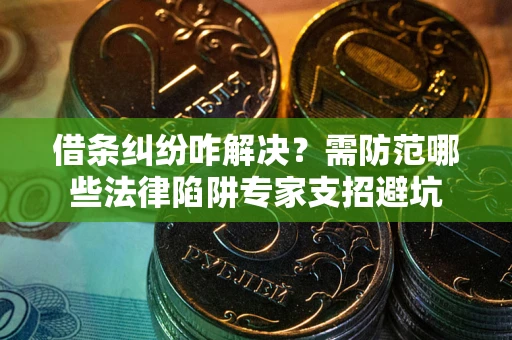 北京借条纠纷咋解决？需防范哪些法律陷阱专家支招避坑