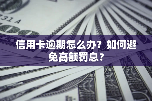 北京信用卡逾期怎么办？如何避免高额罚息？