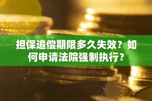 北京担保追偿期限多久失效？如何申请法院强制执行？