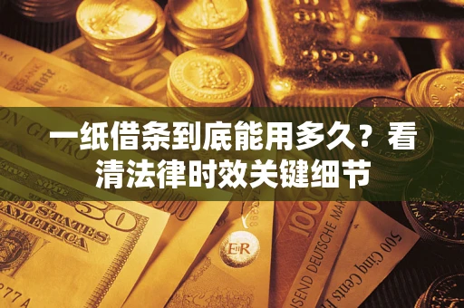 北京一纸借条到底能用多久？看清法律时效关键细节