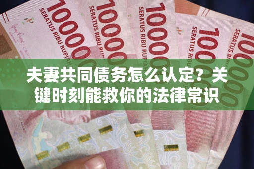 北京夫妻共同债务怎么认定？关键时刻能救你的法律常识
